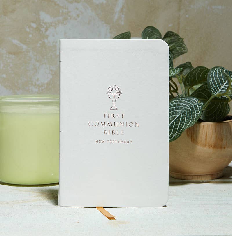 Bible | NABRE, Catholic Bible, First Communion Bible White