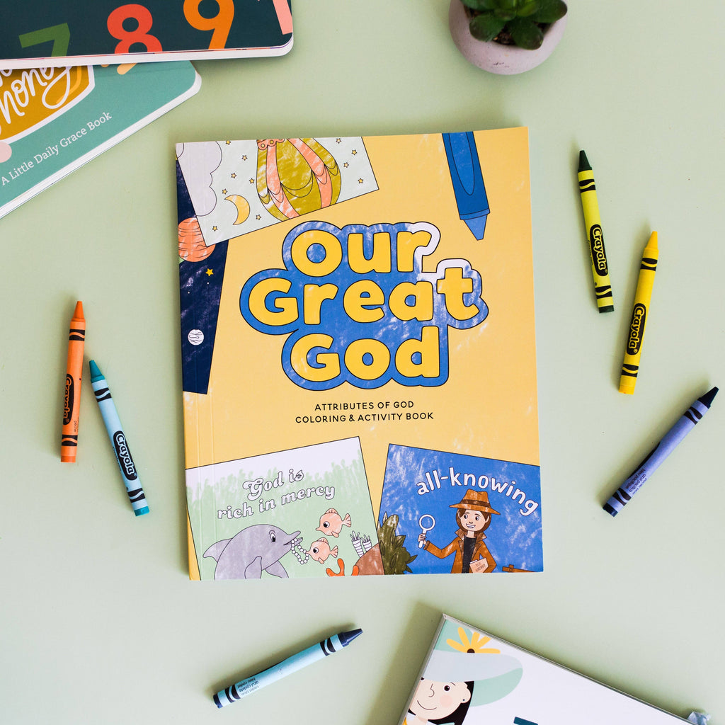 Coloring Book | Our Great God - Kids