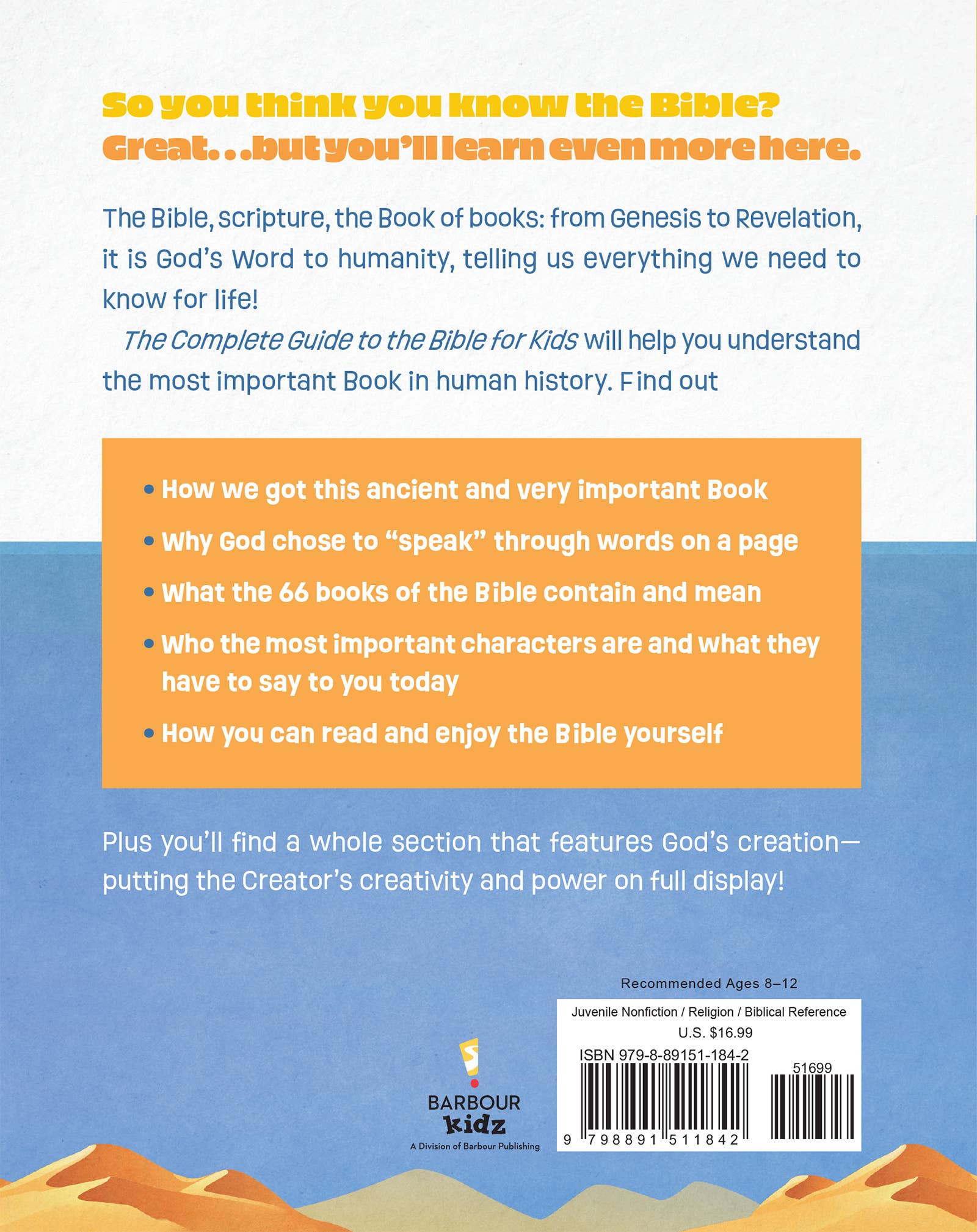The Complete Guide to the Bible for Kids