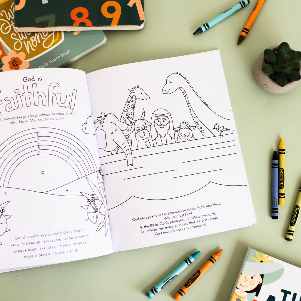 Coloring Book | Our Great God - Kids