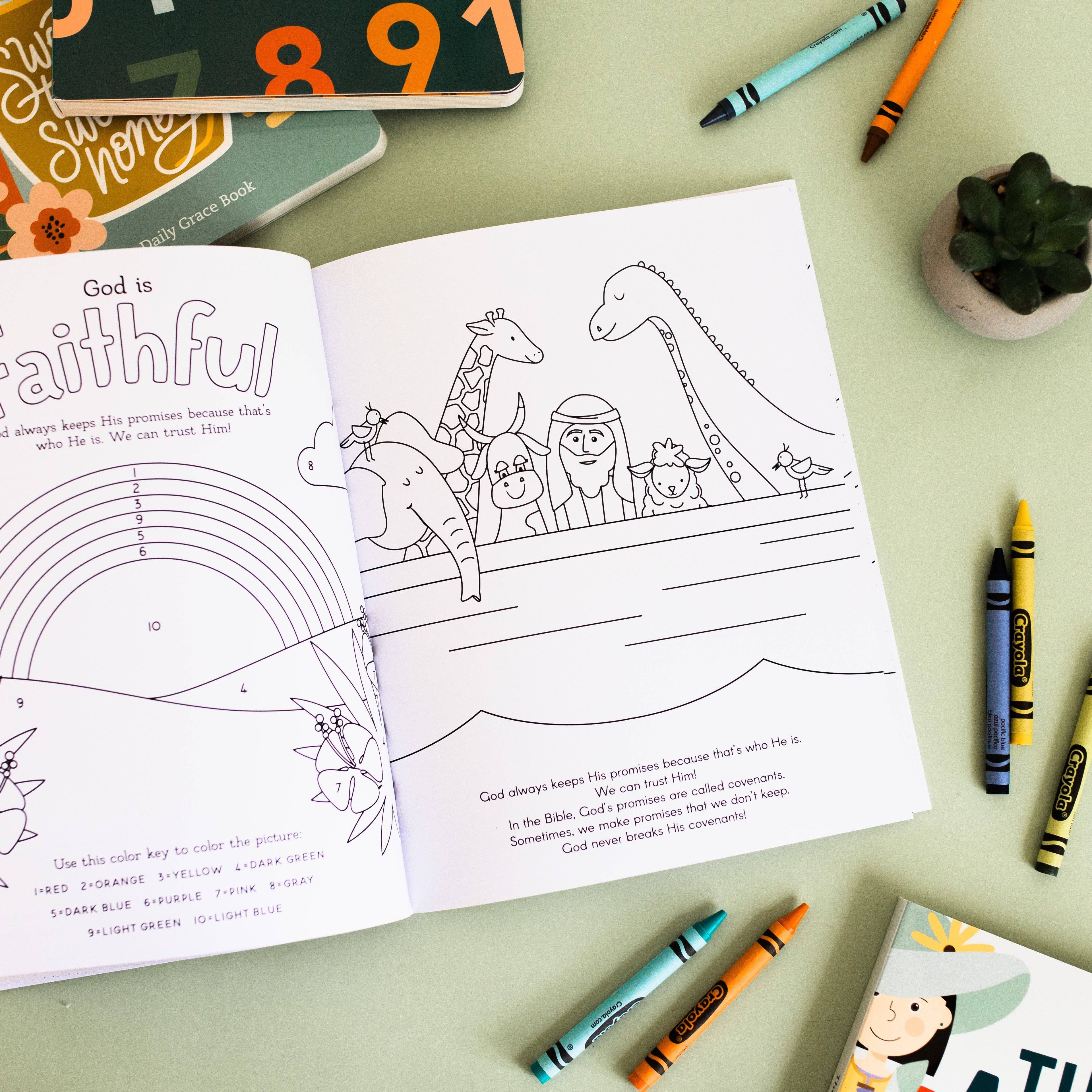 Coloring Book | Our Great God - Kids