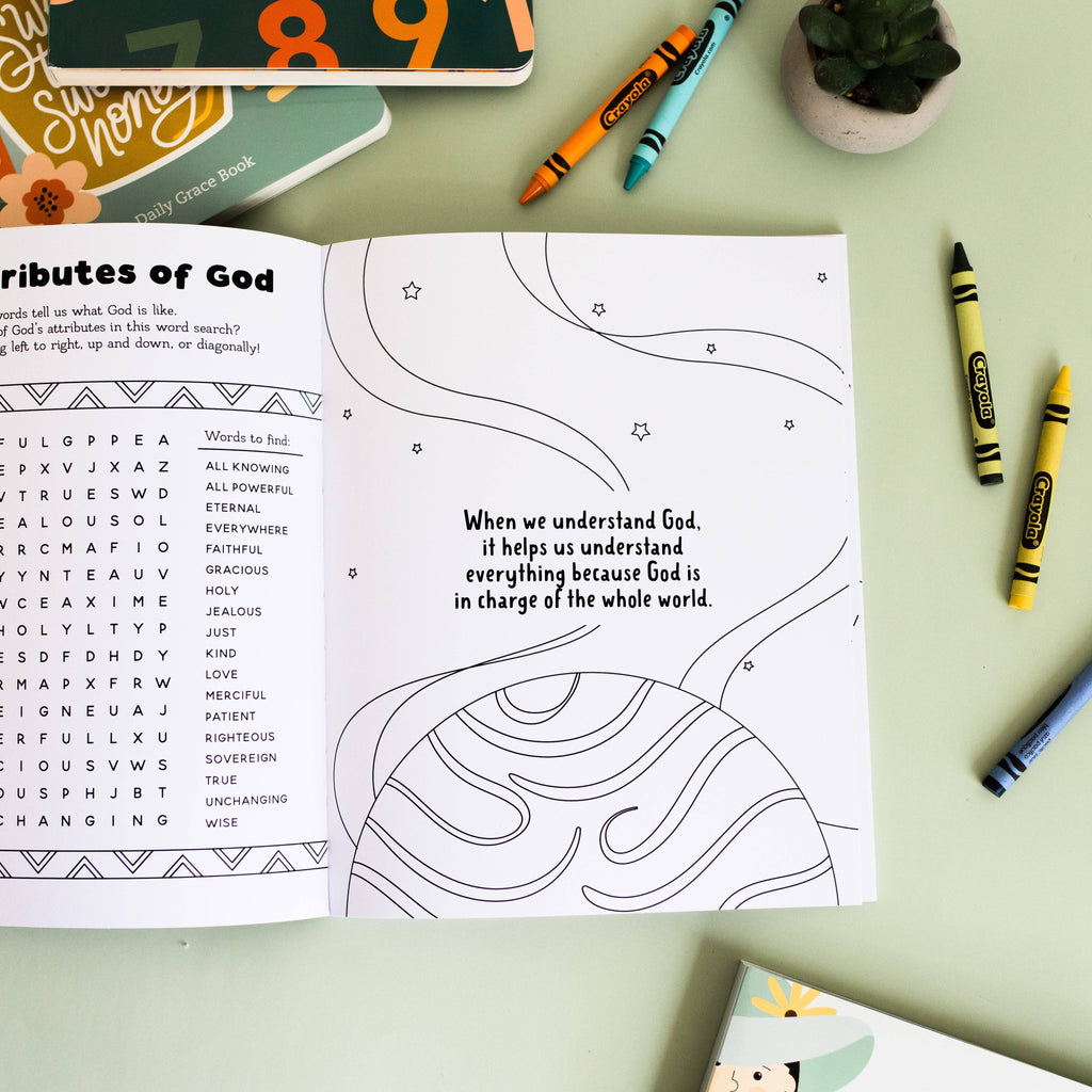 Coloring Book | Our Great God - Kids