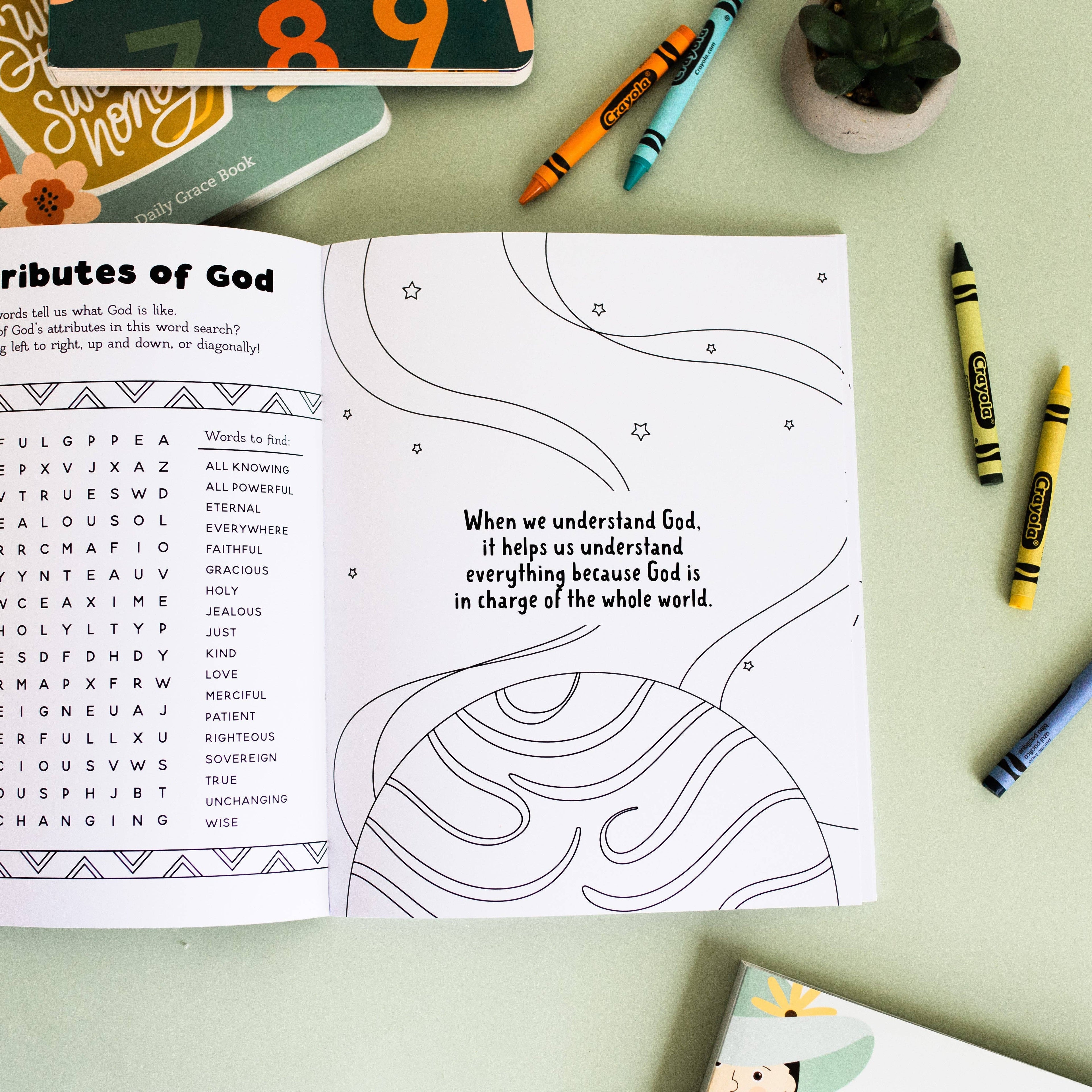 Coloring Book | Our Great God - Kids