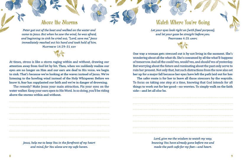 Devotions | Stress Less, Pray More Devotional Journal