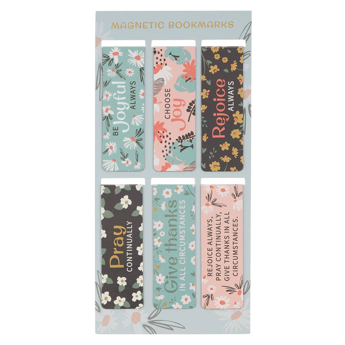 Magnetic Bookmark | Be Joyful Always