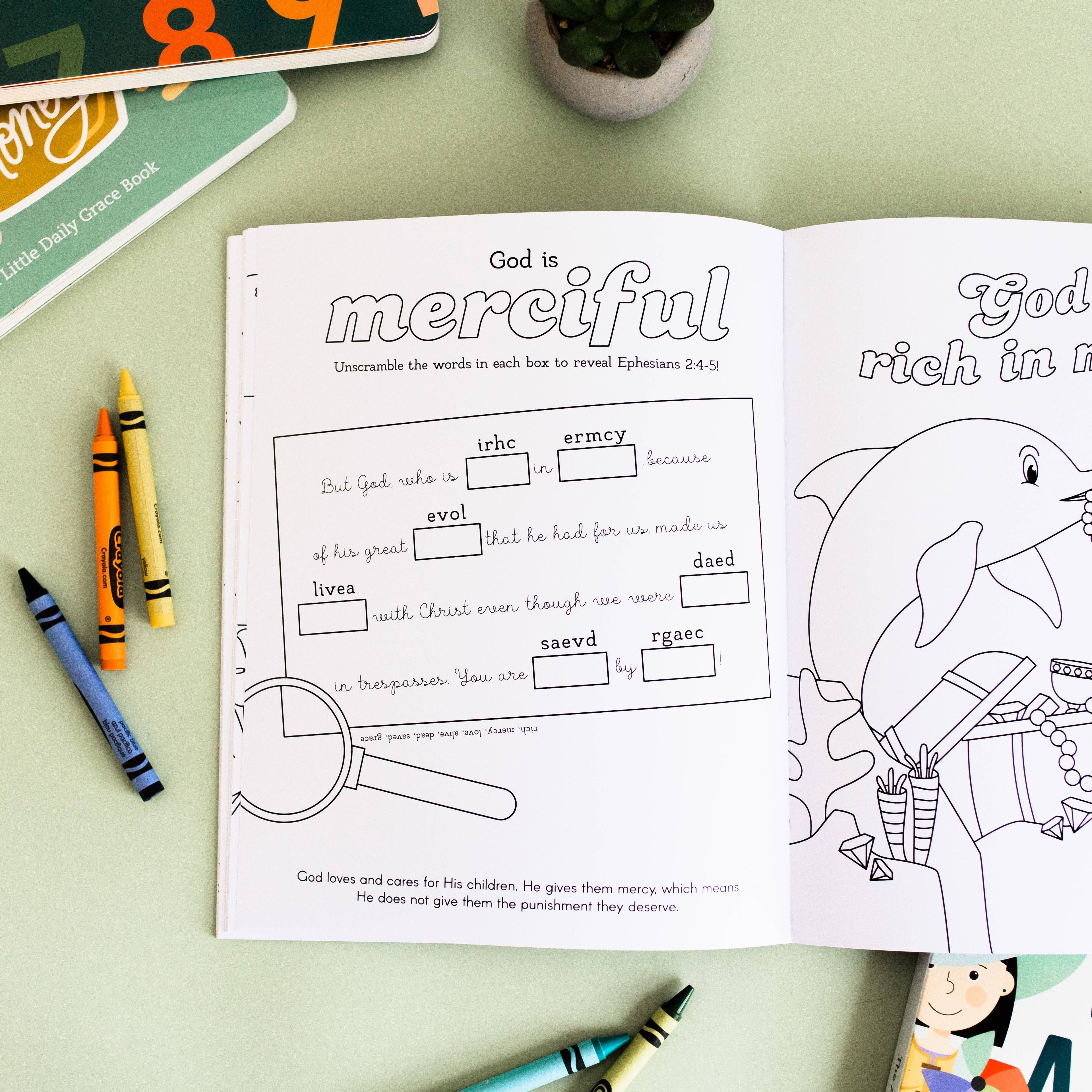 Coloring Book | Our Great God - Kids