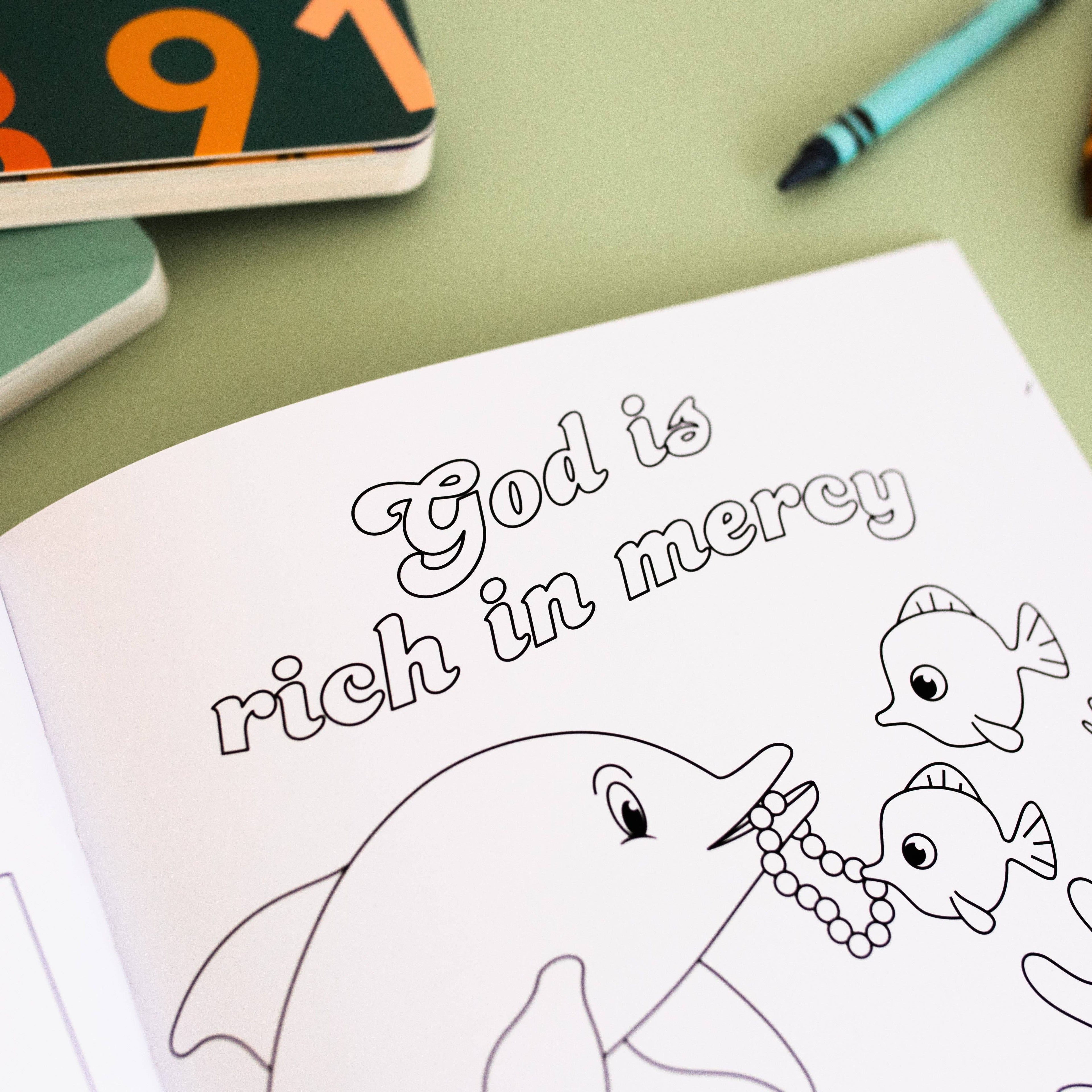 Coloring Book | Our Great God - Kids