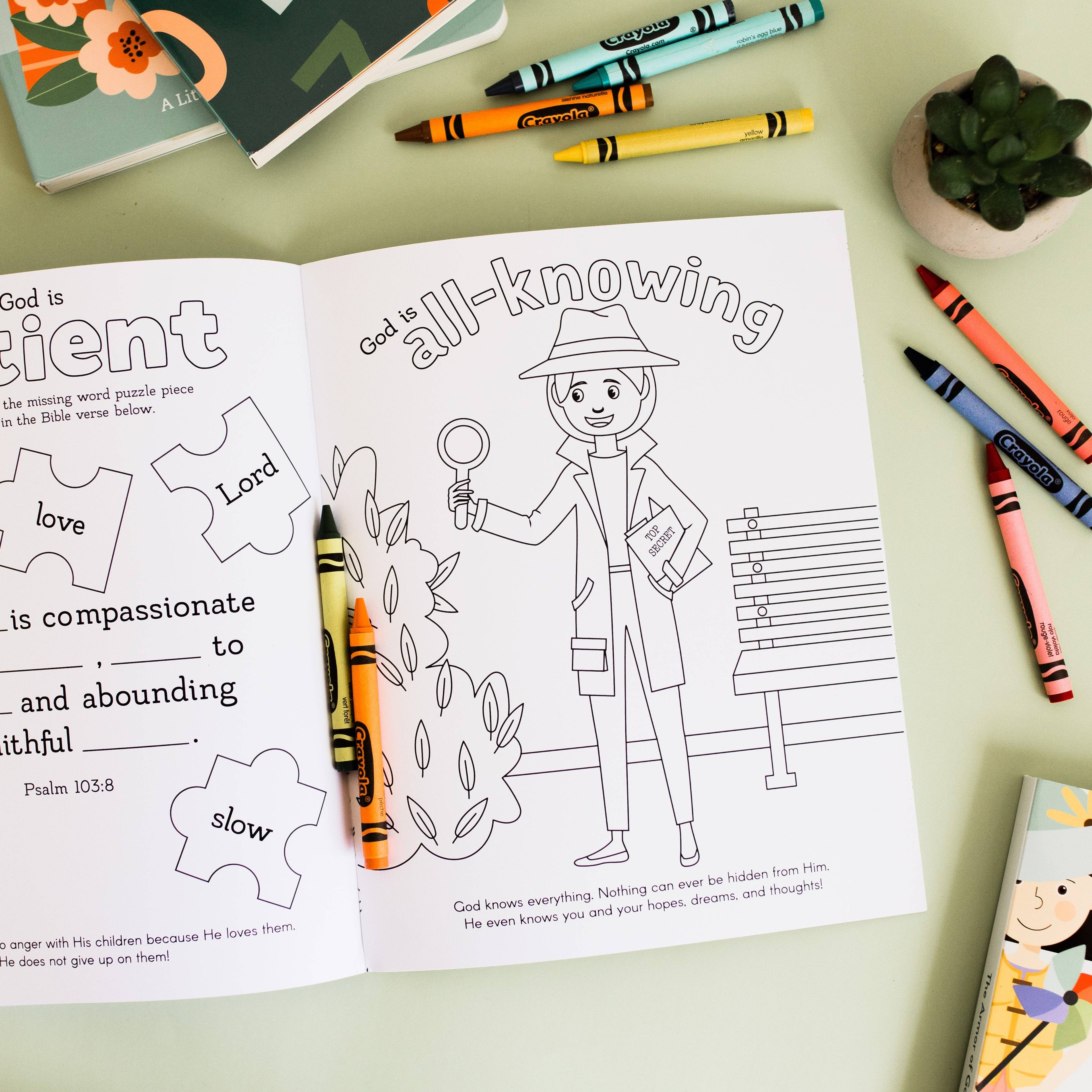Coloring Book | Our Great God - Kids