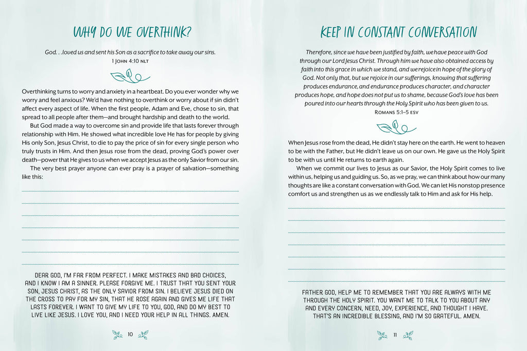 Devotions | The Overthinker's Devotional Journal