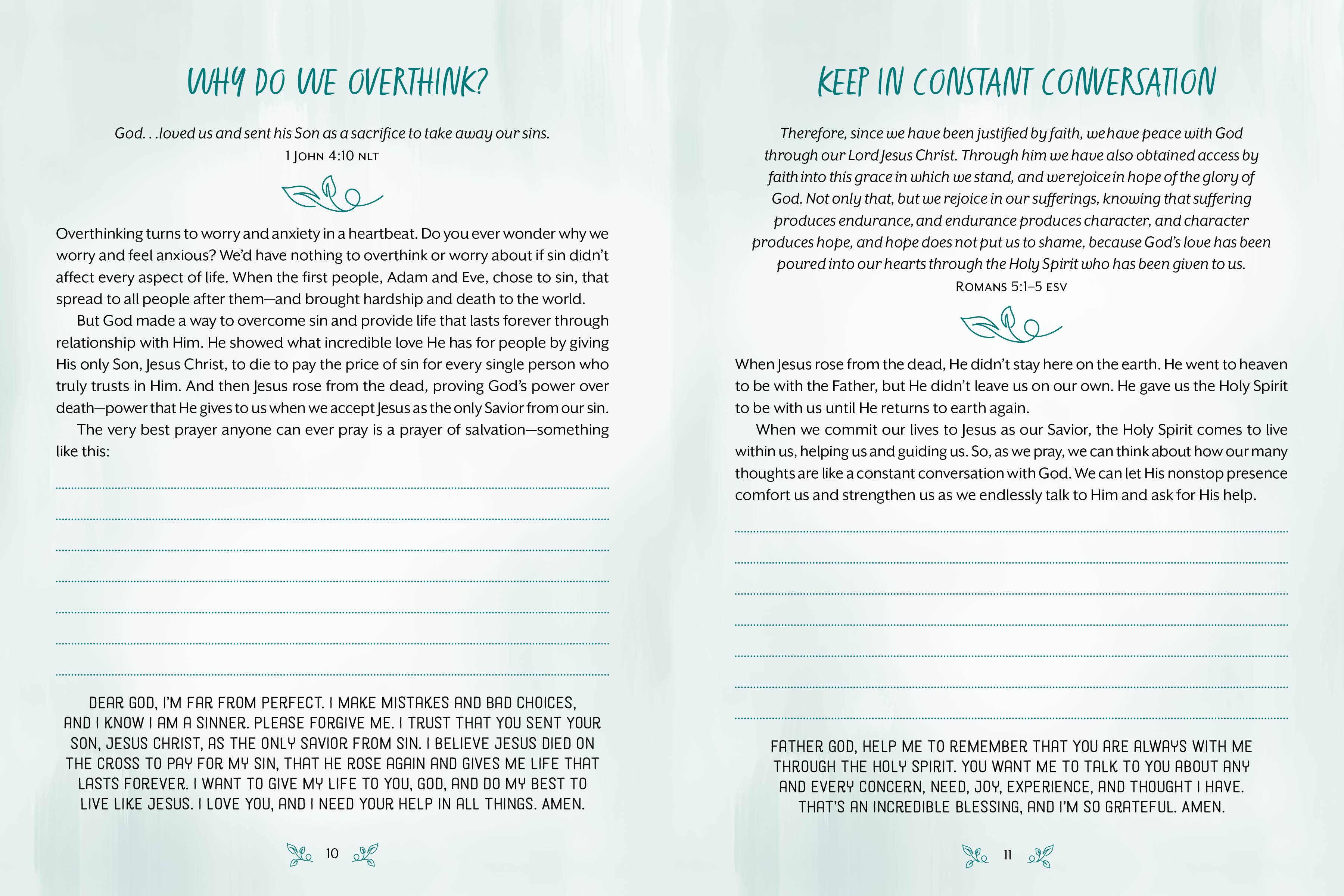 Devotions | The Overthinker's Devotional Journal