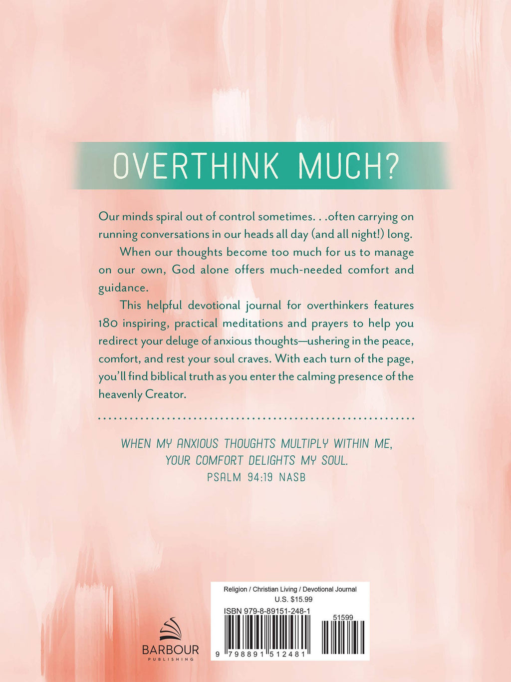 Devotions | The Overthinker's Devotional Journal