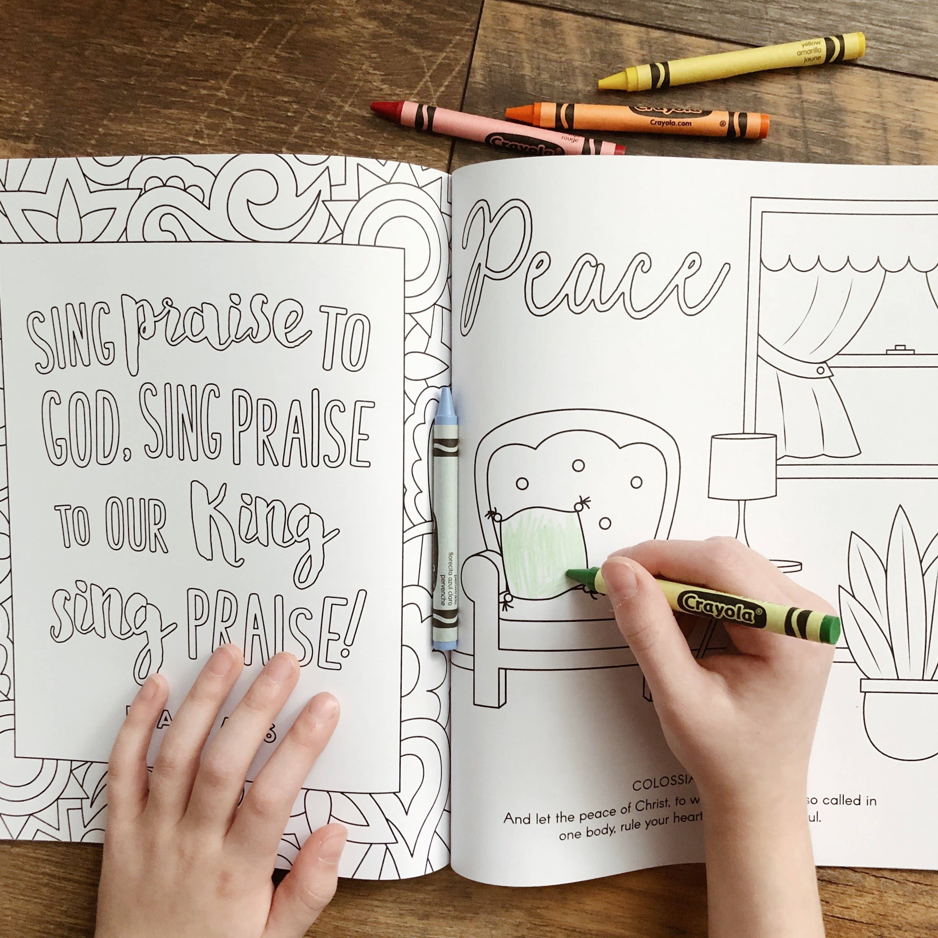 Coloring Book | Colored With Grace - Kids