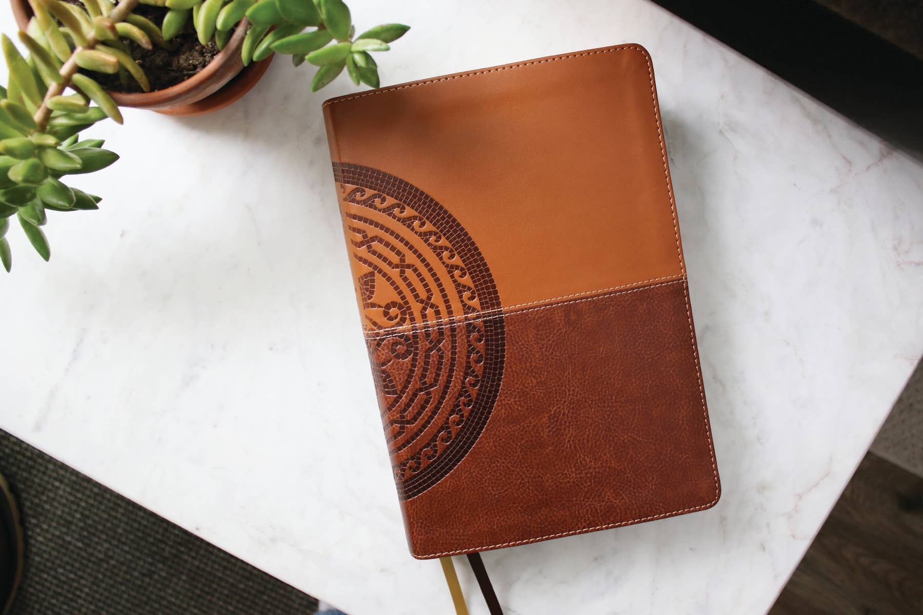Bible | NIV Application Bible Leathersoft Brown Red Letter