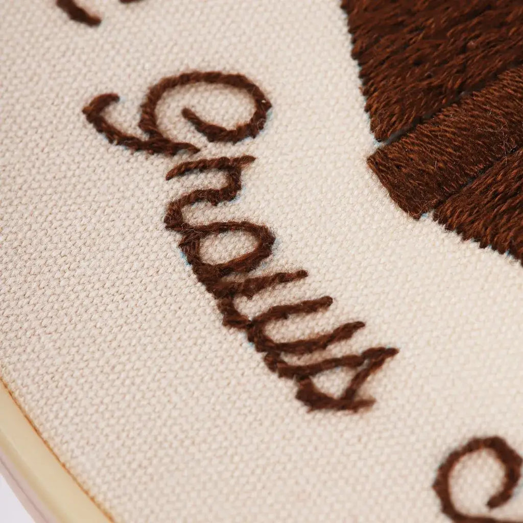 Embroidery Kit | Love Grows Here 20.5Cm