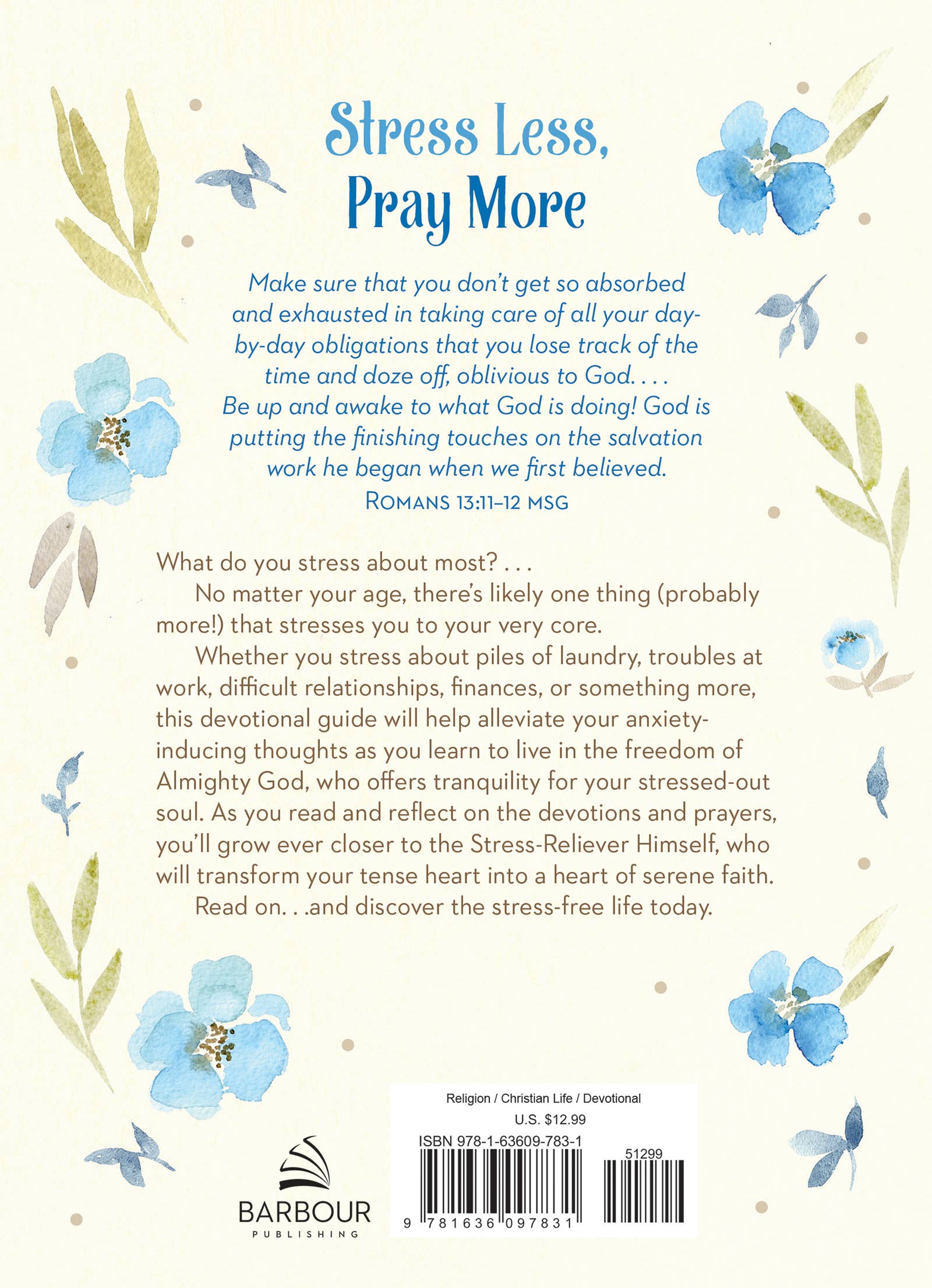 Devotions | Stress Less, Pray More Devotional Journal