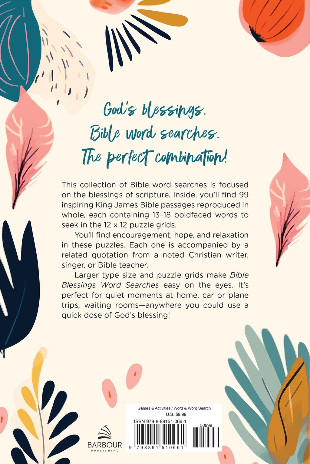Word Puzzles| Bible Blessings Word Searches
