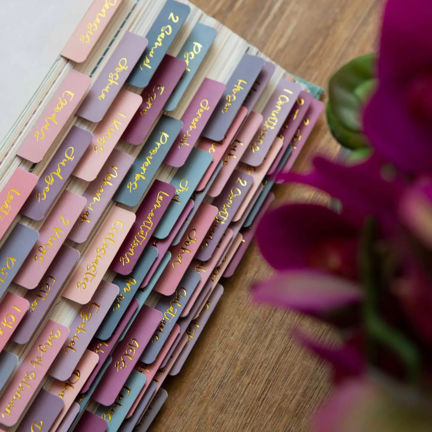 Bible Tabs | Colorful Ombre