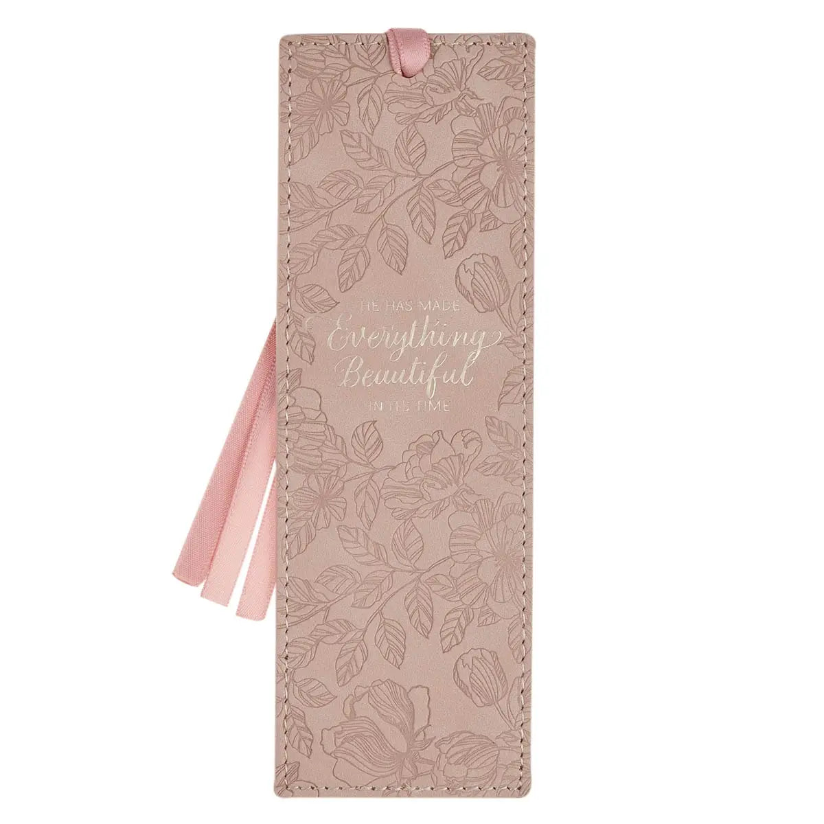 Bookmark | Faux Leather Everything Beautiful Pink Ecc. 3:11