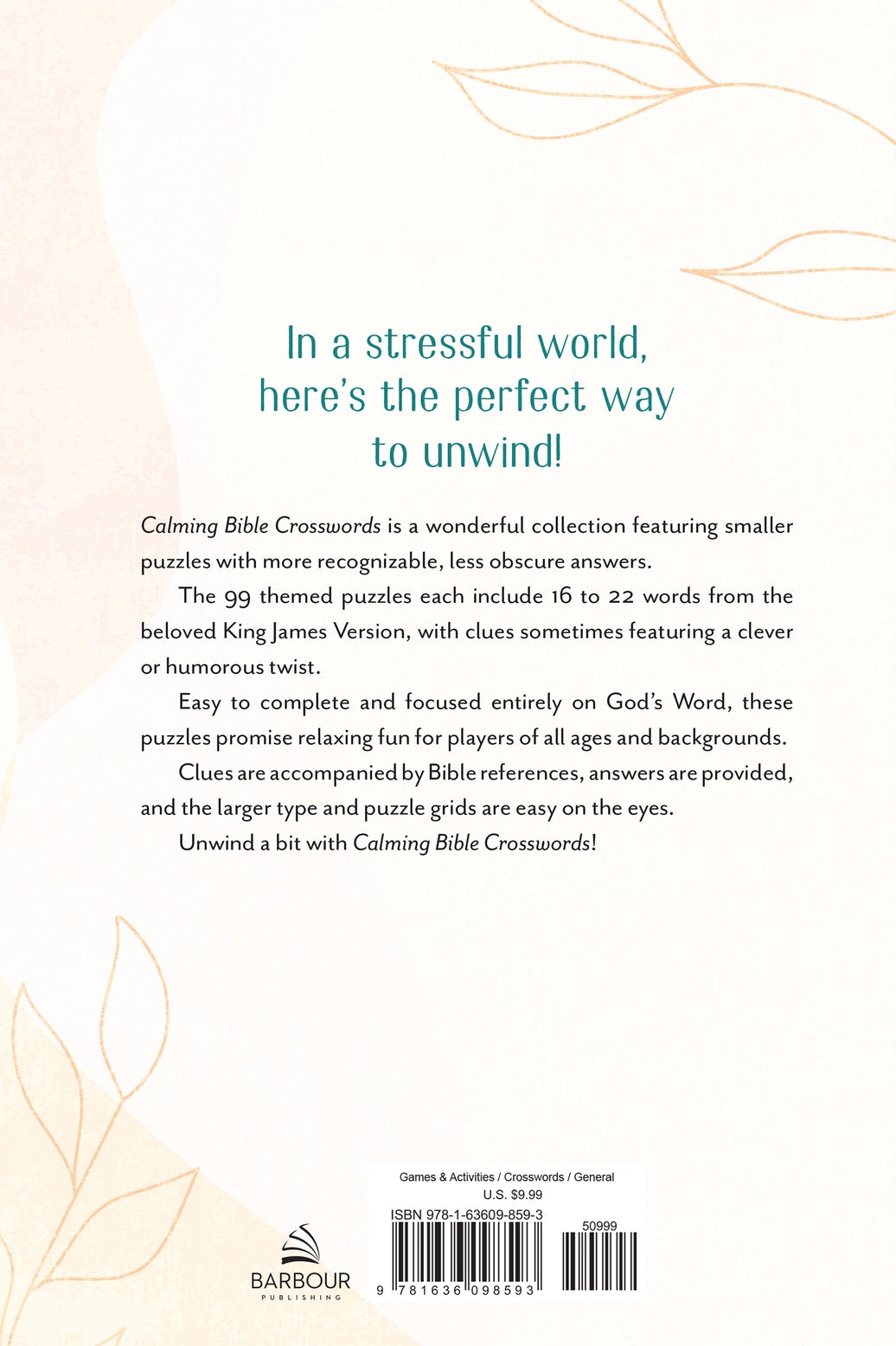 Word Puzzles | Calming Bible Crosswords