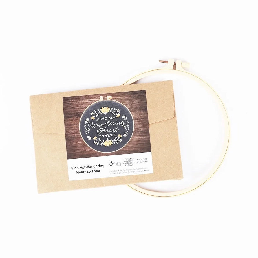 Embroidery Kit | Bind My Wandering Heart 20.5Cm