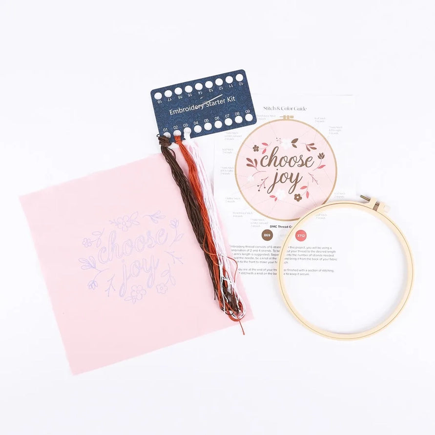 Embroidery Kit | Choose Joy