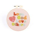 Embroidery Kit | Love God Love Others 10Cm