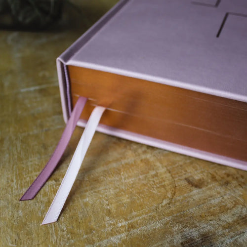 Bible | ESV The Jesus Bible Leathersoft Over Board Pink