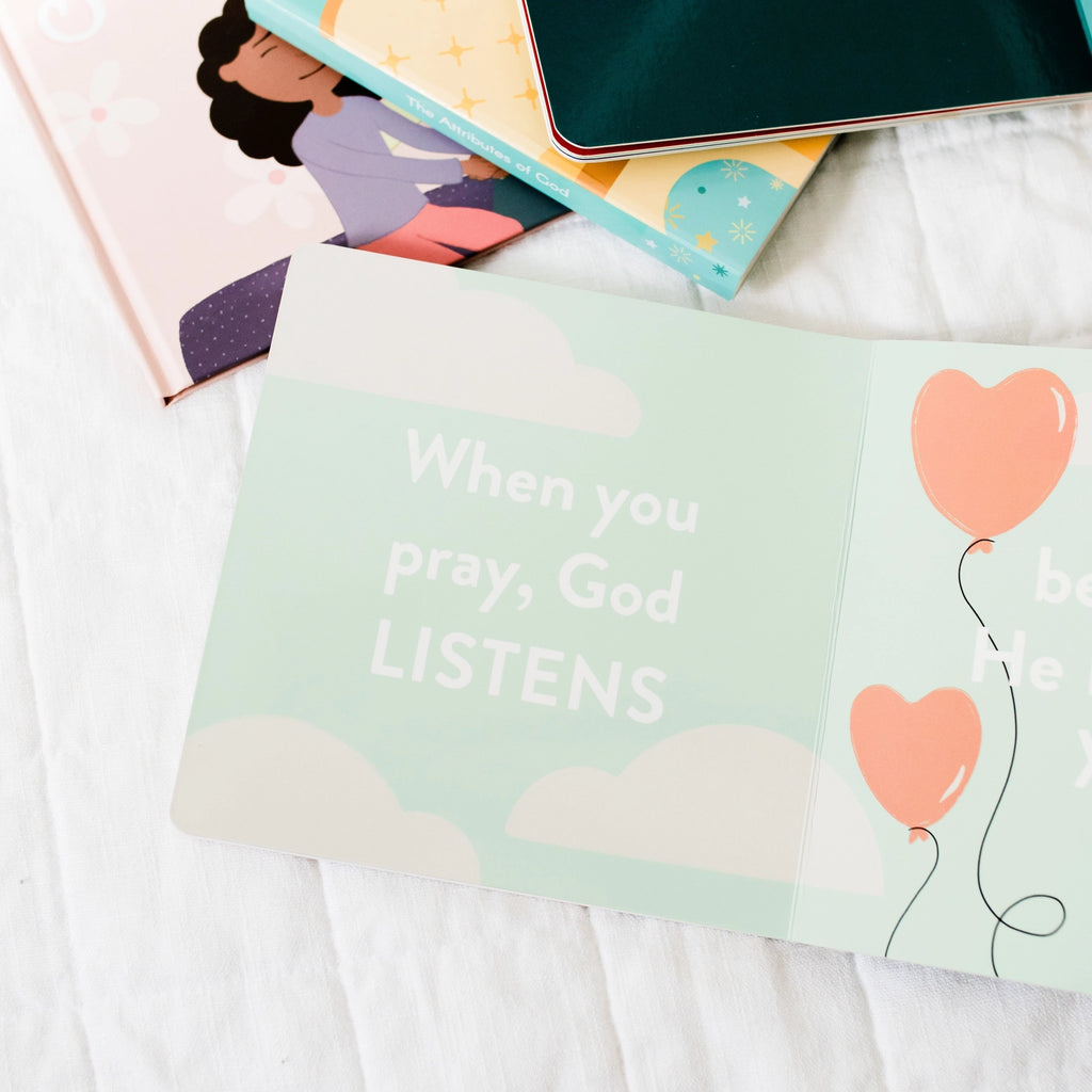 Children's Book | God Listens When I Pray Board Book