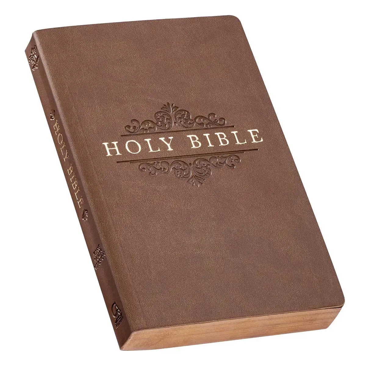 Bible | KJV Bible Gift & Award Faux Leather, Tan