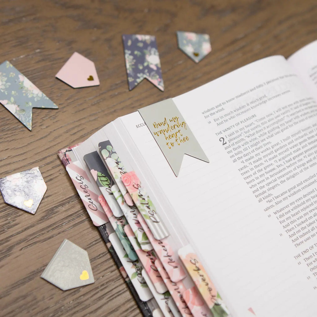 Bible Bookmarks | Magnetic Bookmarks- Floral