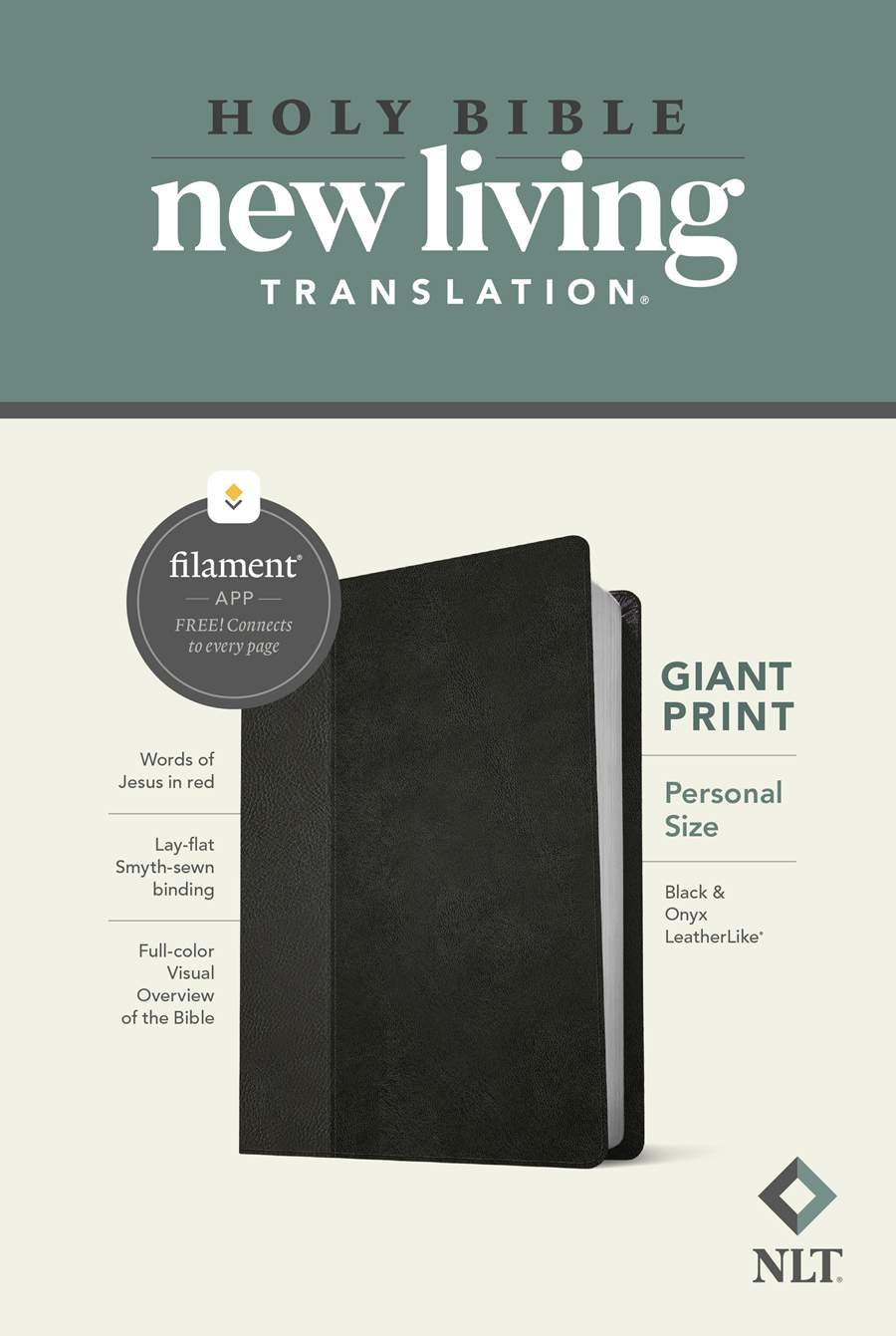 Bible | NLT Personal Size, Giant Print