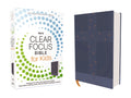 Bible | NIrV, Clear Focus Bible For Kids, Leathersoft, Blue