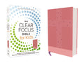 Bible | NIrV, Clear Focus Bible For Kids, Leathersoft, Pink
