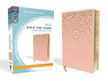 Bible | NIV Bible For Teens, Thinline Edition, Pink Leathersoft