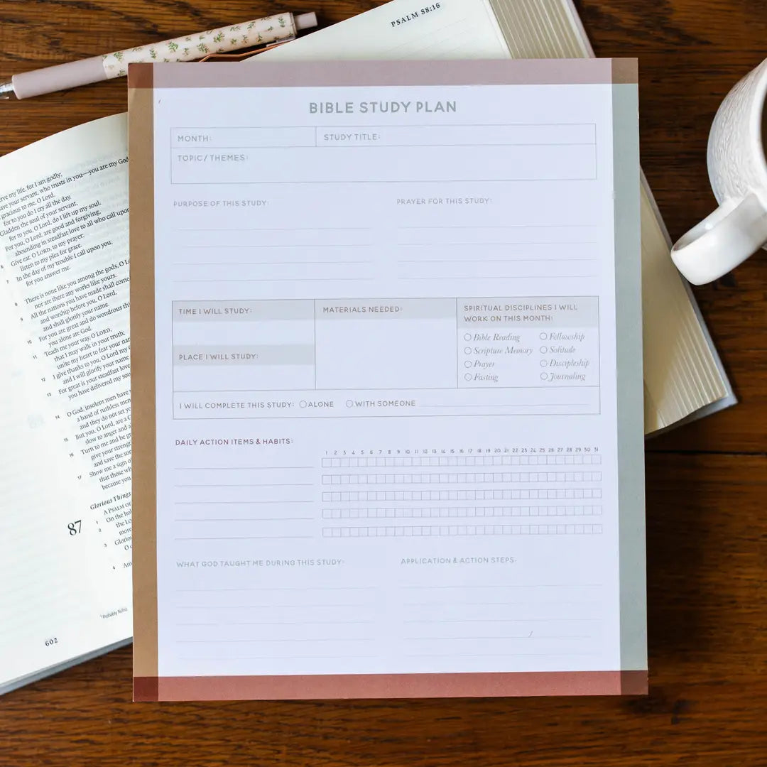 Notepad | Bible Study Planner Pad