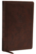 Bible | NRSV Catholic Edition Gift Bible, Brown Leathersoft