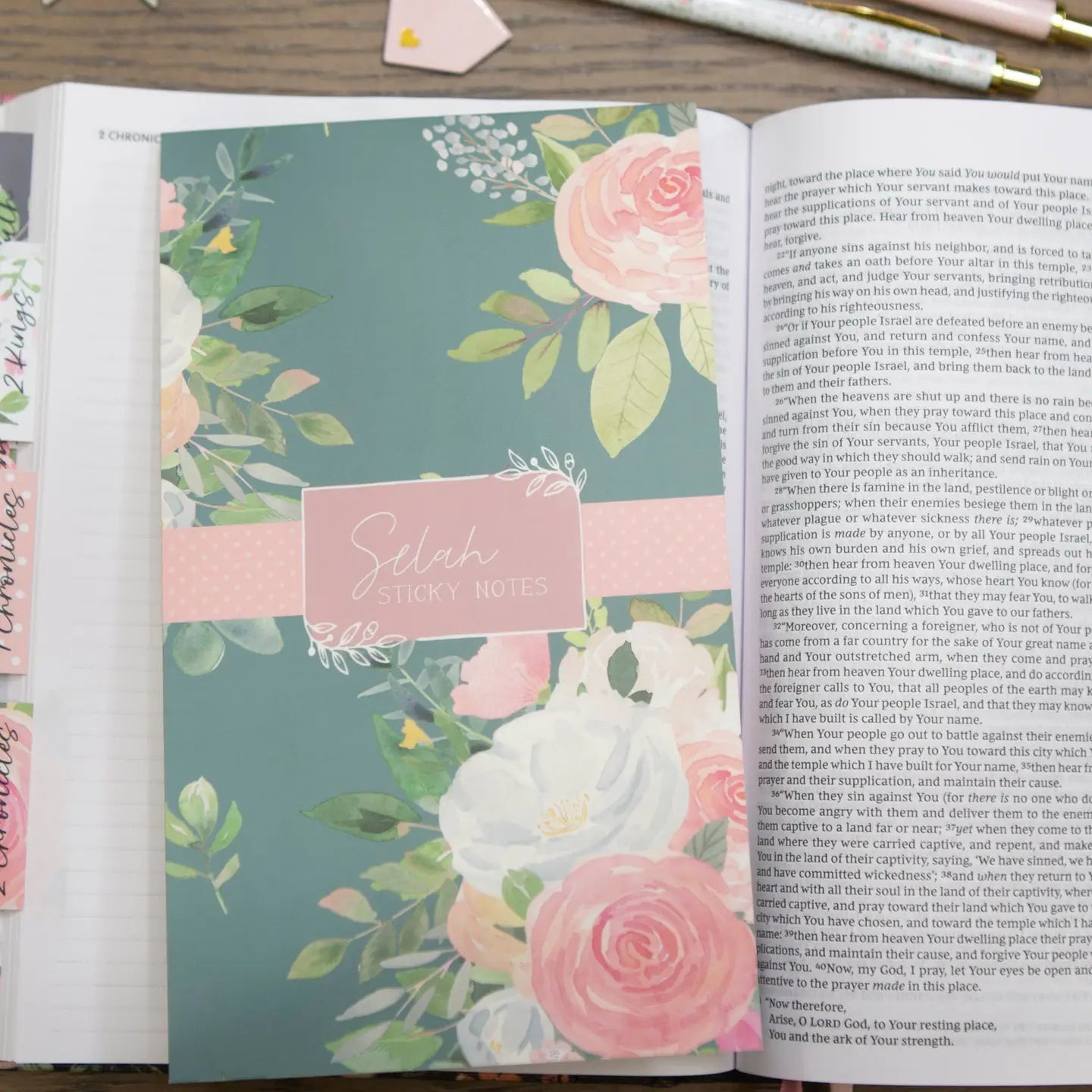 Bible Study Sticky Notes | Selah- Floral