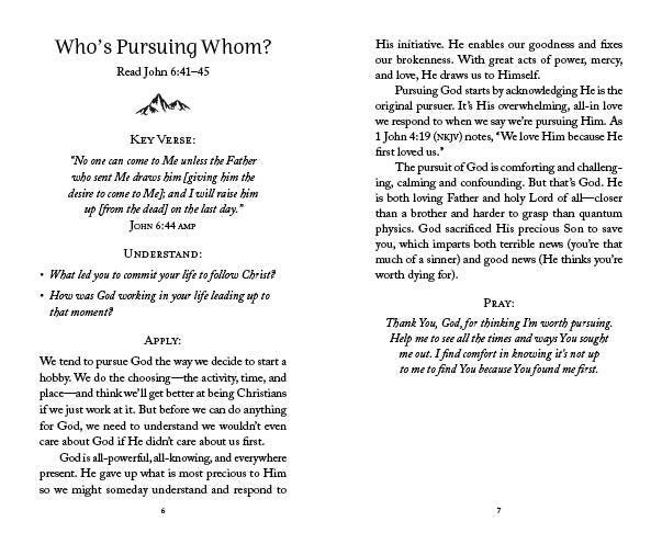 Study | The 5-Minute Bible Study for Men: Pursuing God