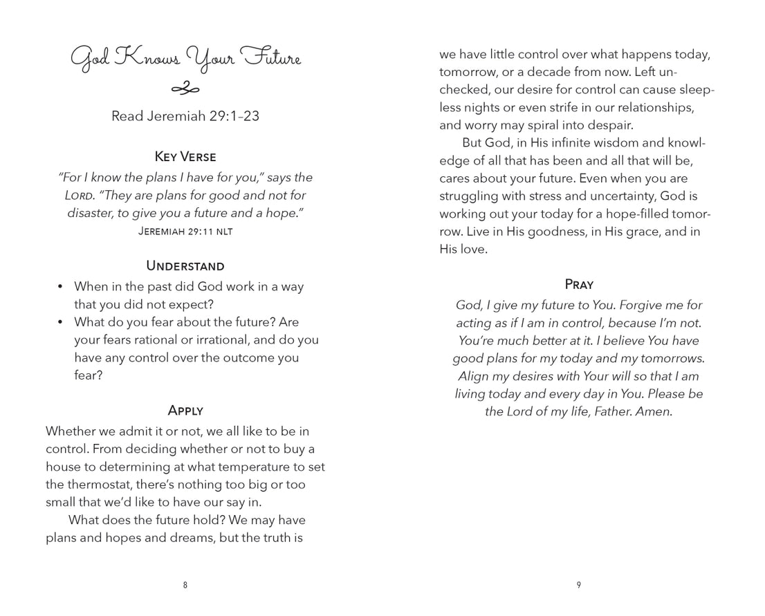 Study | The Daily 5-Minute Bible Study for Women- Mornings in Gods Word