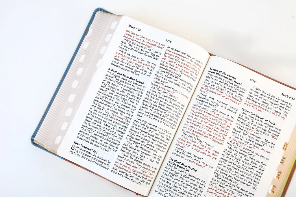 Bible | The Barbour Simplified KJV--Large Print [Rust & Stone Cross]