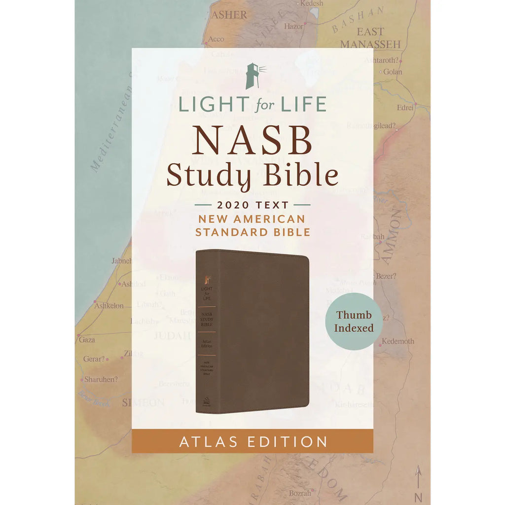 Bible | The Light for Life NASB Study Bible--Atlas Edition