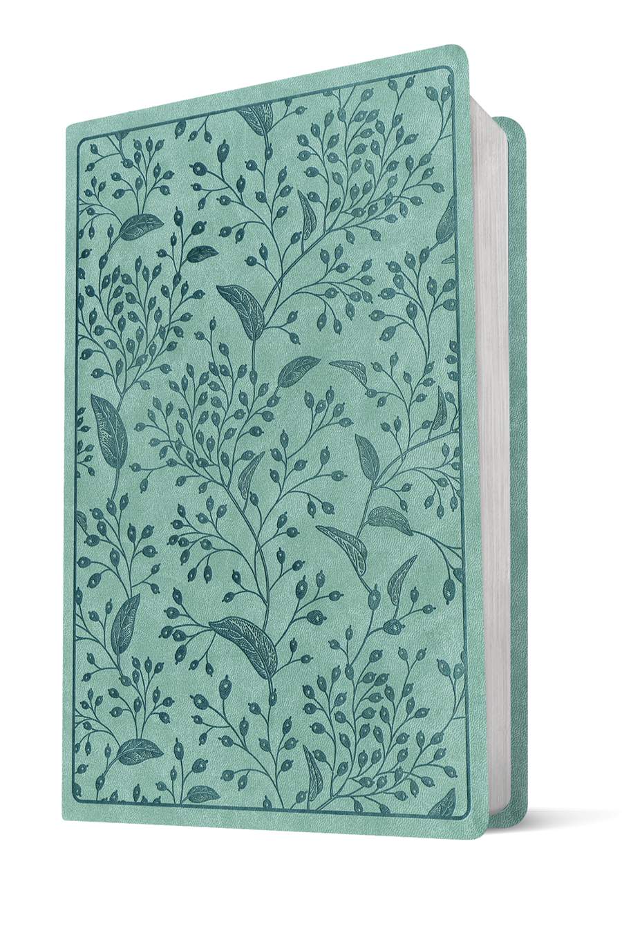 Bible | The Message, Teal Berries Leather-Look, Super Giant Print