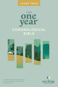 Bible | NLT One Year Chronological Bible, Large Print