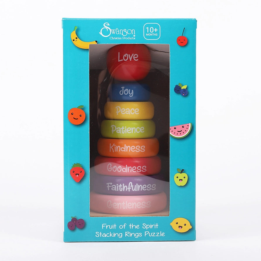 Puzzle | Stacking Rings - Fruit of the Spirit