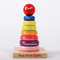 Puzzle | Stacking Rings - Fruit of the Spirit