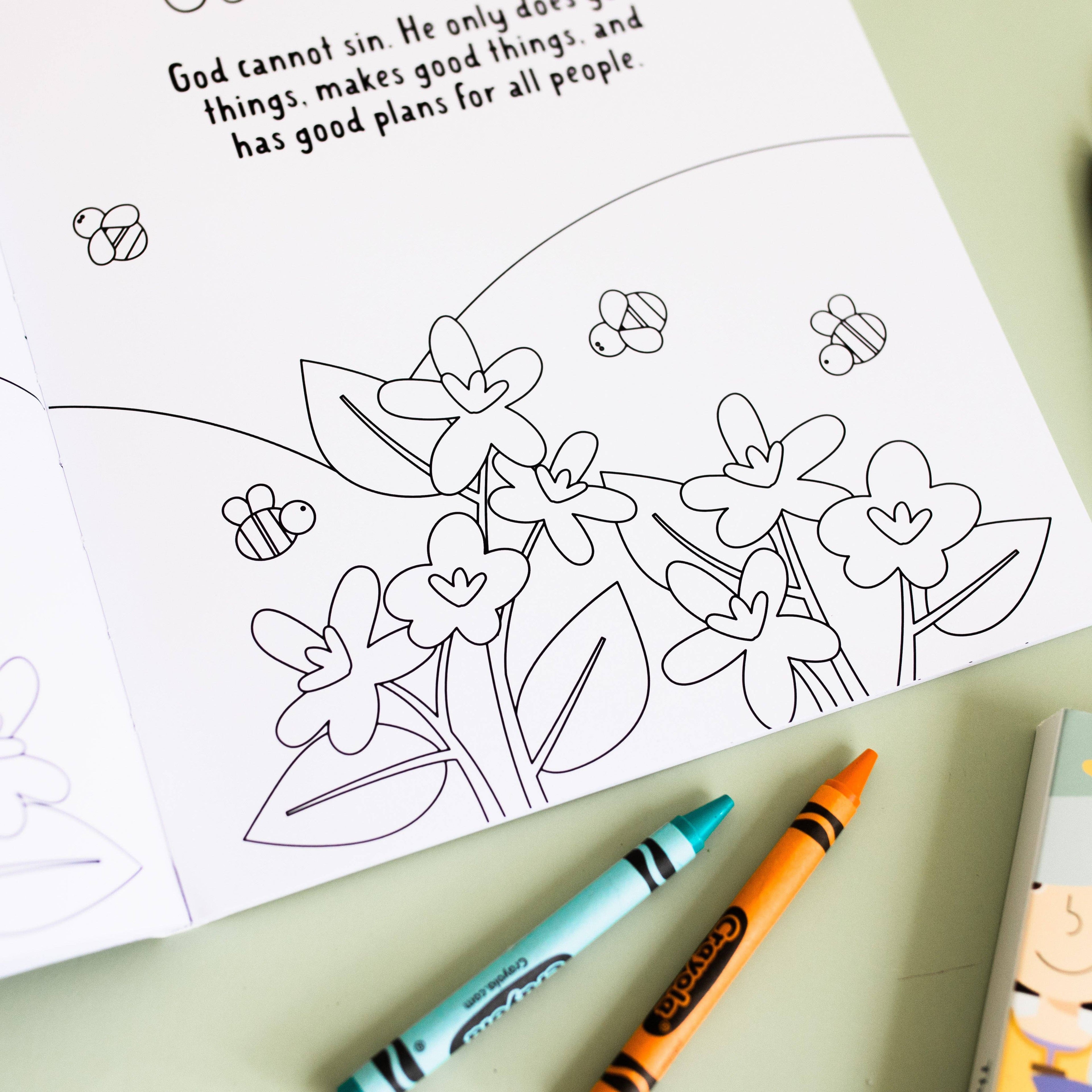 Coloring Book | Our Great God - Kids