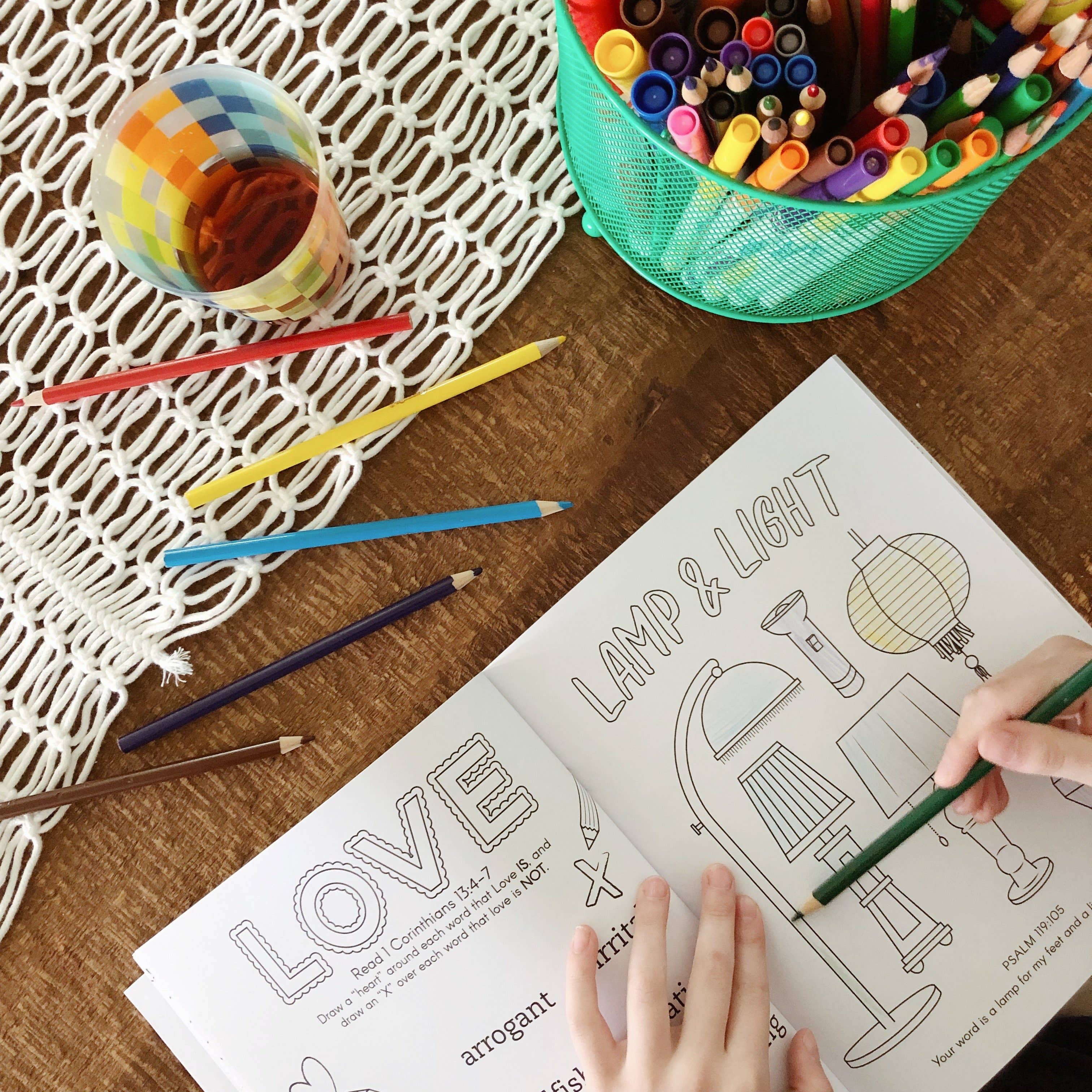 Coloring Book | Colored With Grace - Kids