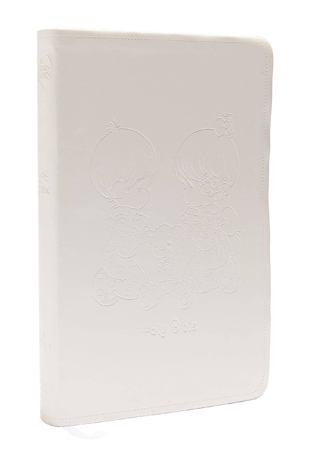 Bible | NRSVCE, Precious Moments Bible, White, Leathersoft