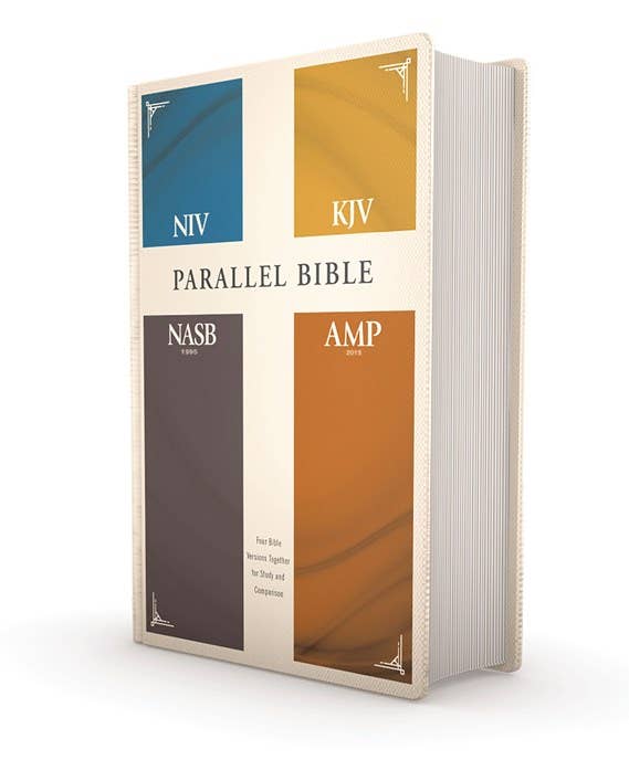Bible | NIV, KJV, NASB, Amplified, Parallel Bible, Hardcover