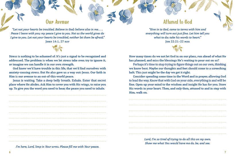 Devotions | Stress Less, Pray More Devotional Journal